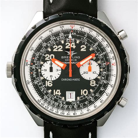 breitling faltschließe cosmonaut 24 stunden|Breitling cosmonaute automatic for sale.